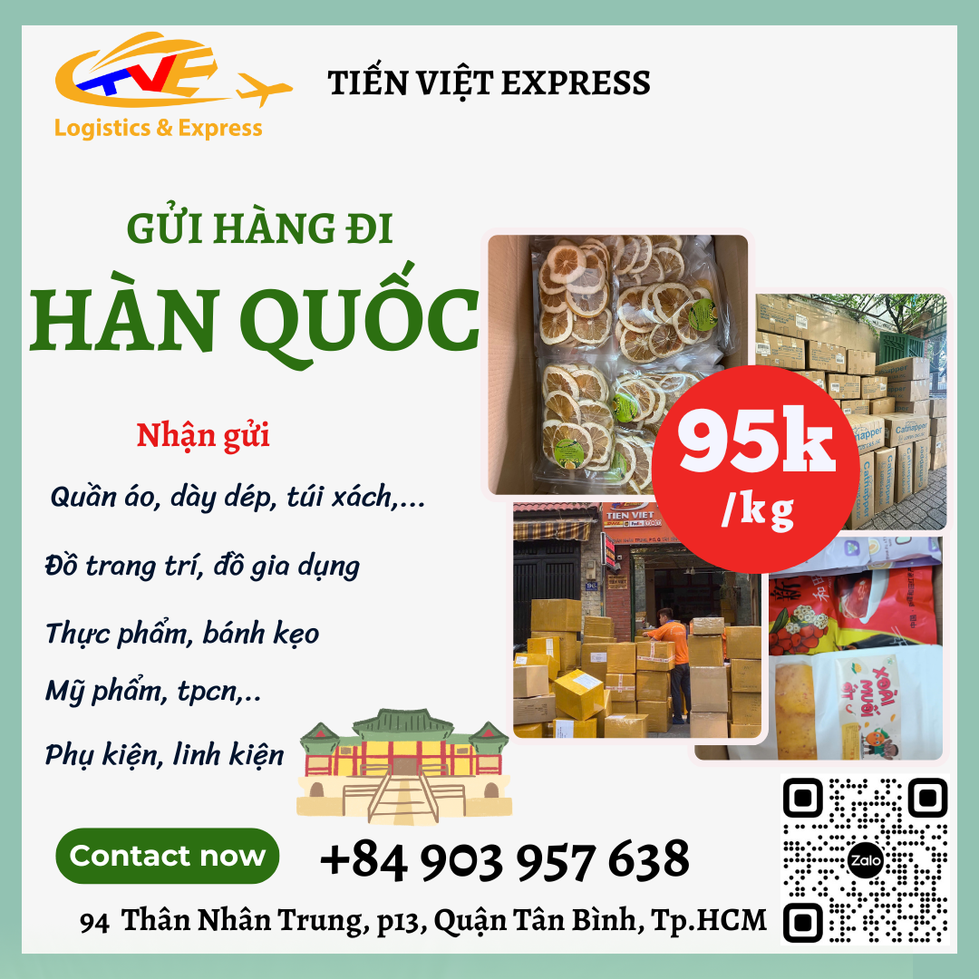 Gửi hàng đi Nhật Bản  - Tiến Việt Express